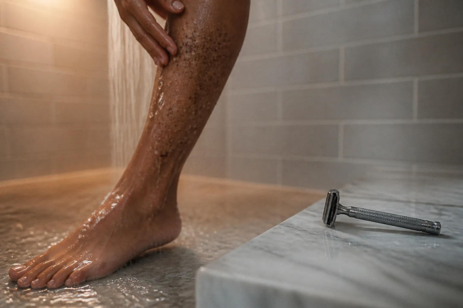 Body scrub before or after shaving: the correct order