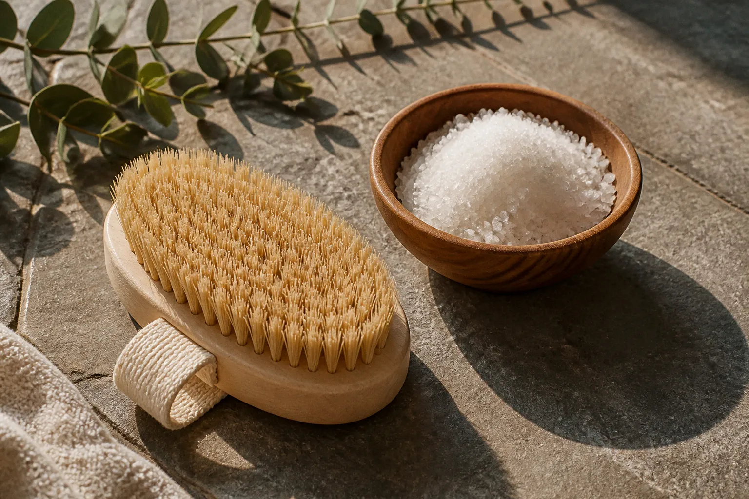 Dry brushing vs body scrubs for dead skin removal
