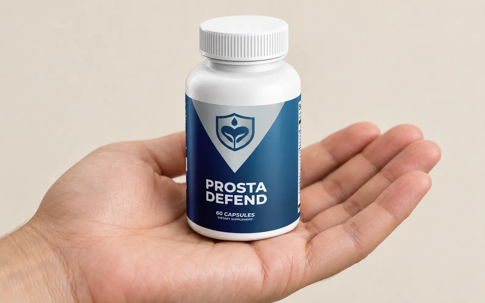 ProstaDefend — the package held in a hand