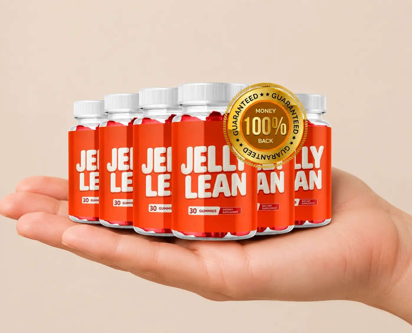 JellyLean — the package held in a hand