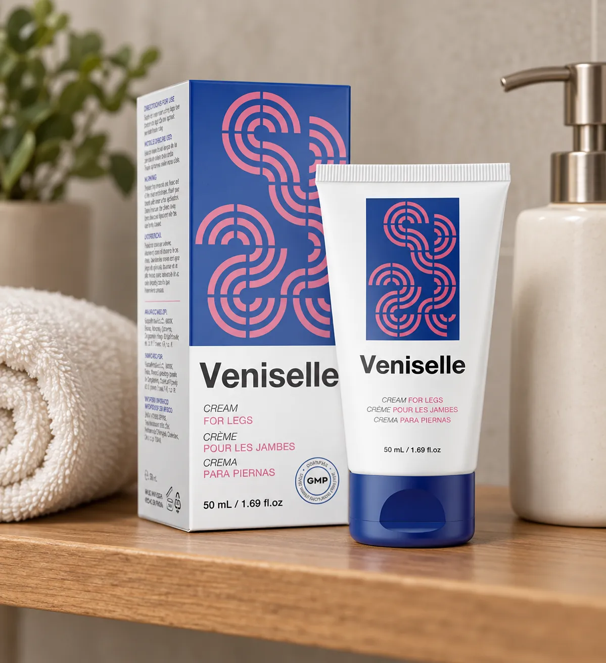 Veniselle — the package in everyday use