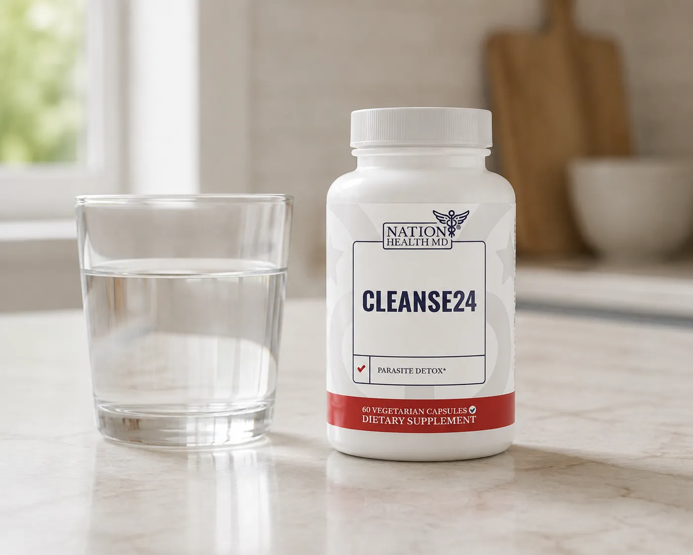Cleanse 24 VSL — the package in everyday use