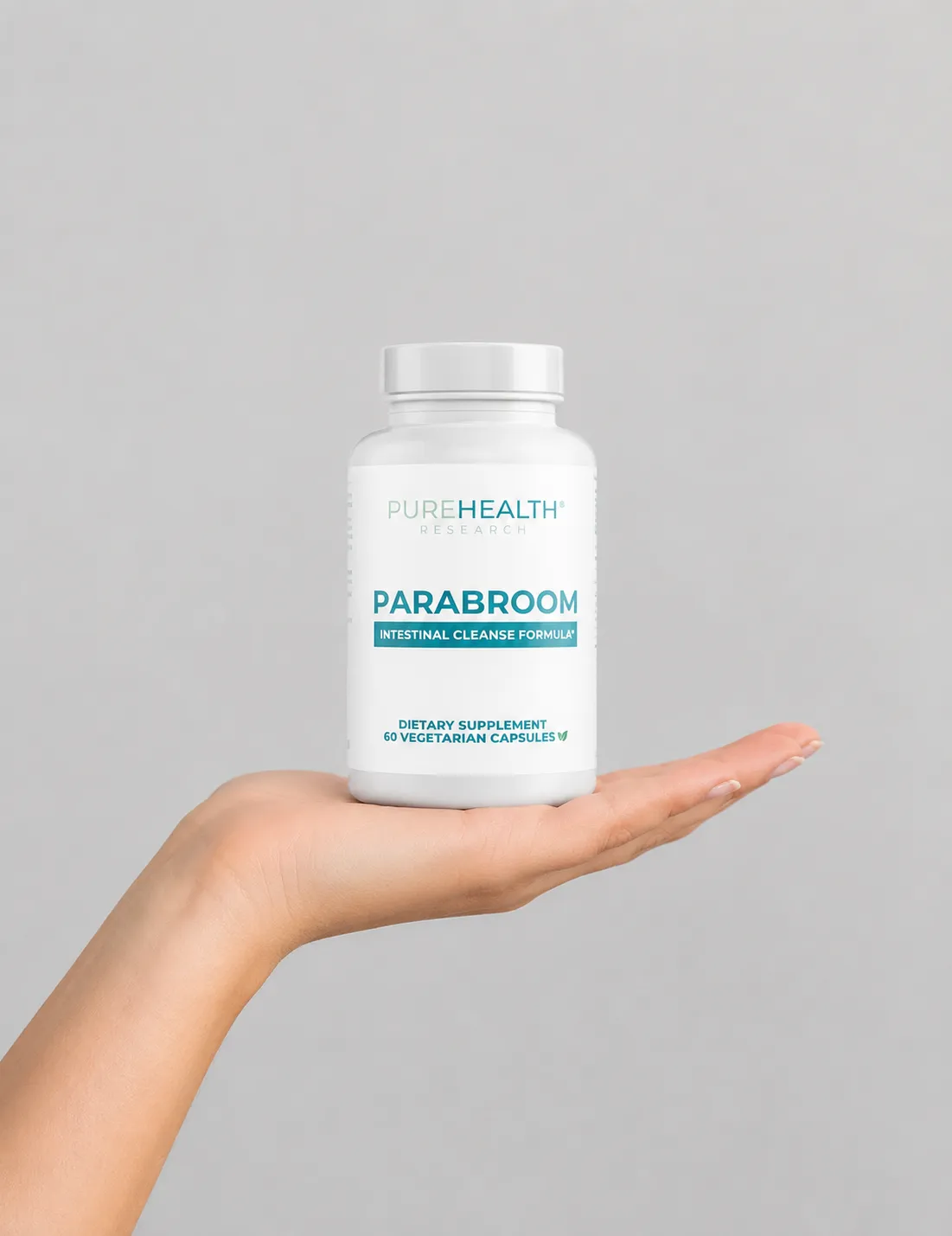 Parabroom WW — the package held in a hand