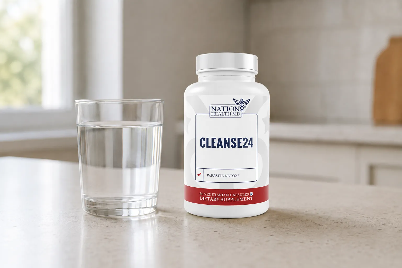 Cleanse 24 — the package in everyday use