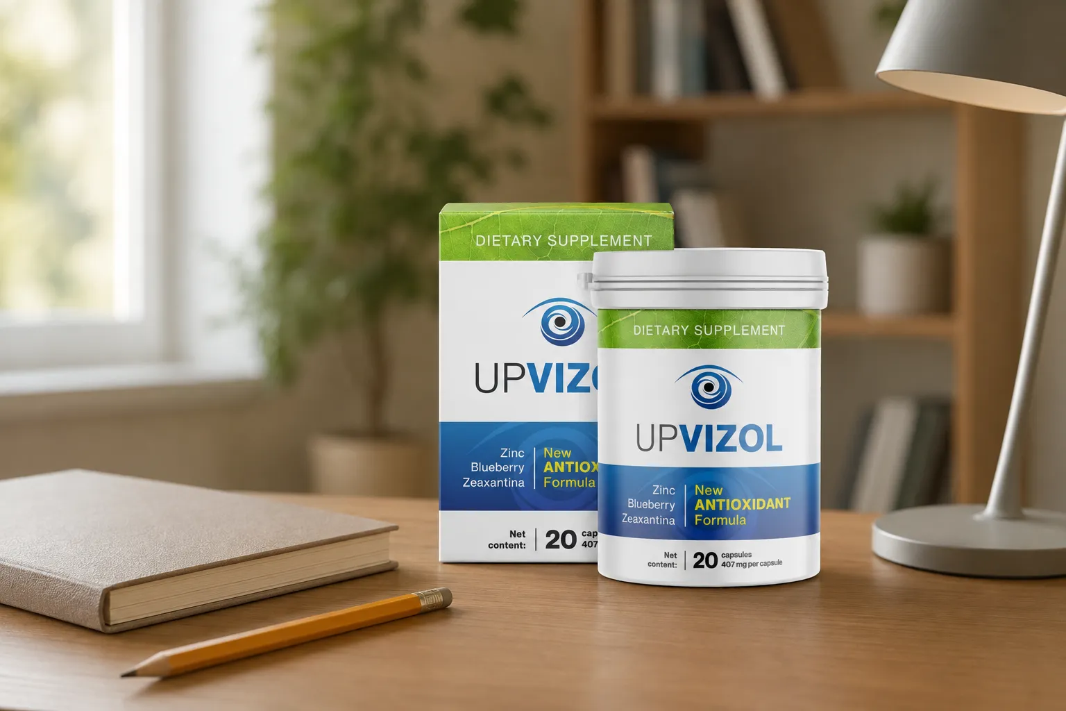 UpVizol — the package in everyday use