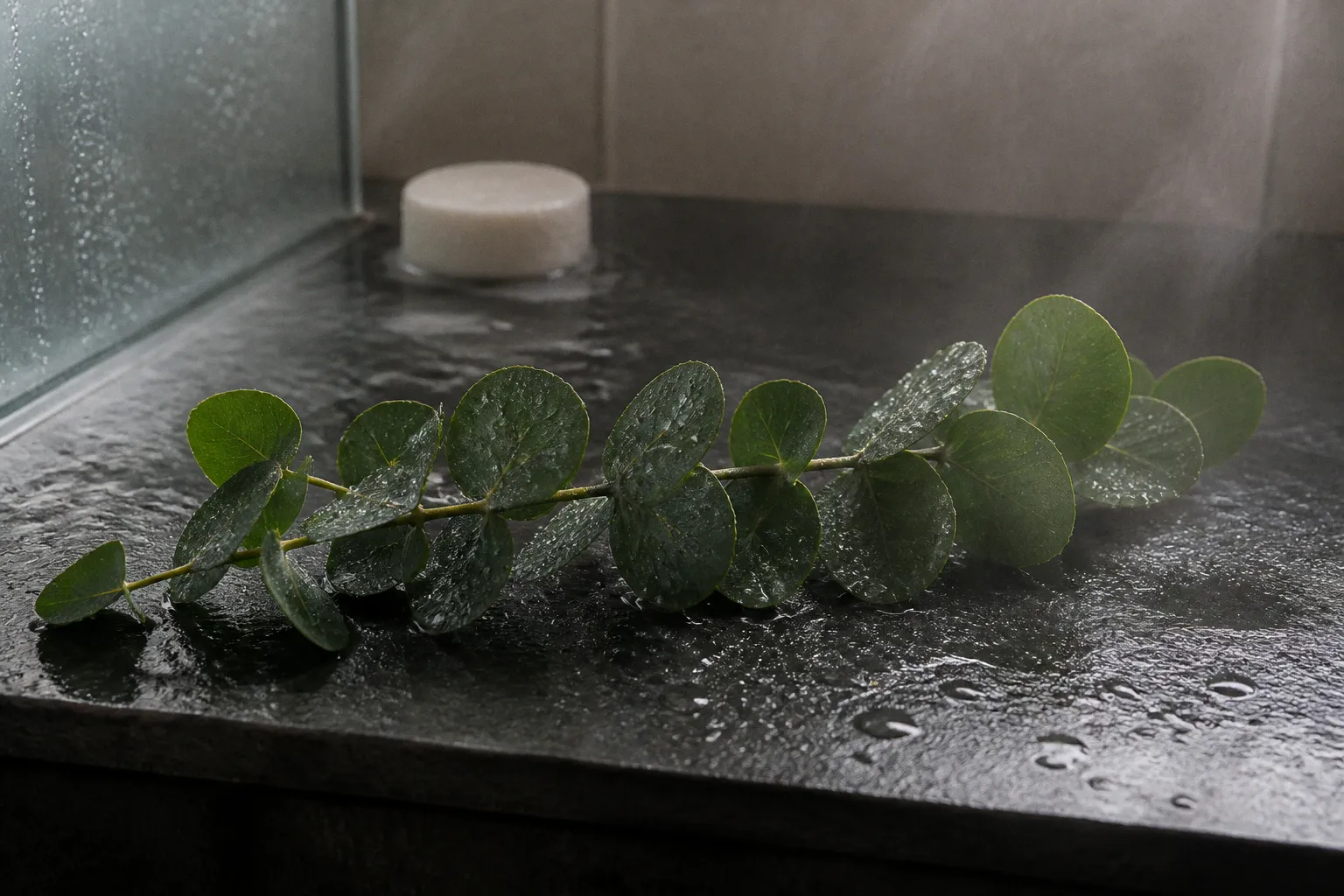Shower aromatherapy: steamers, oils, or fresh plants?